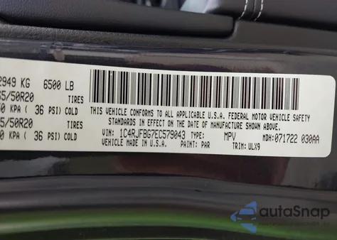 2014 Jeep Grand Cherokee Limited from USA, damaged, VIN 1C4RJFBG7EC579043